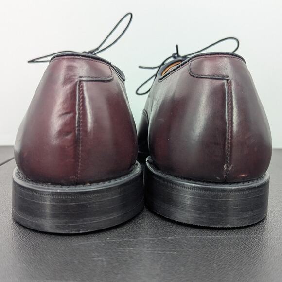 Allen Edmonds Park Avenue Burgundy Cap Toe Oxford Men’s 11 Made in USA - Picture 5 of 11